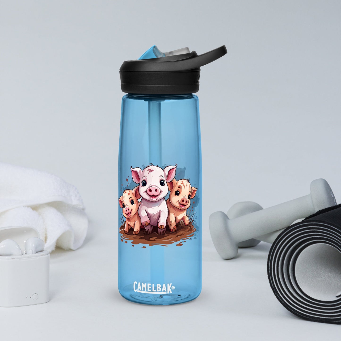 Pigs Sports Water Bottle - Sports Water Bottle - Discovery Co.