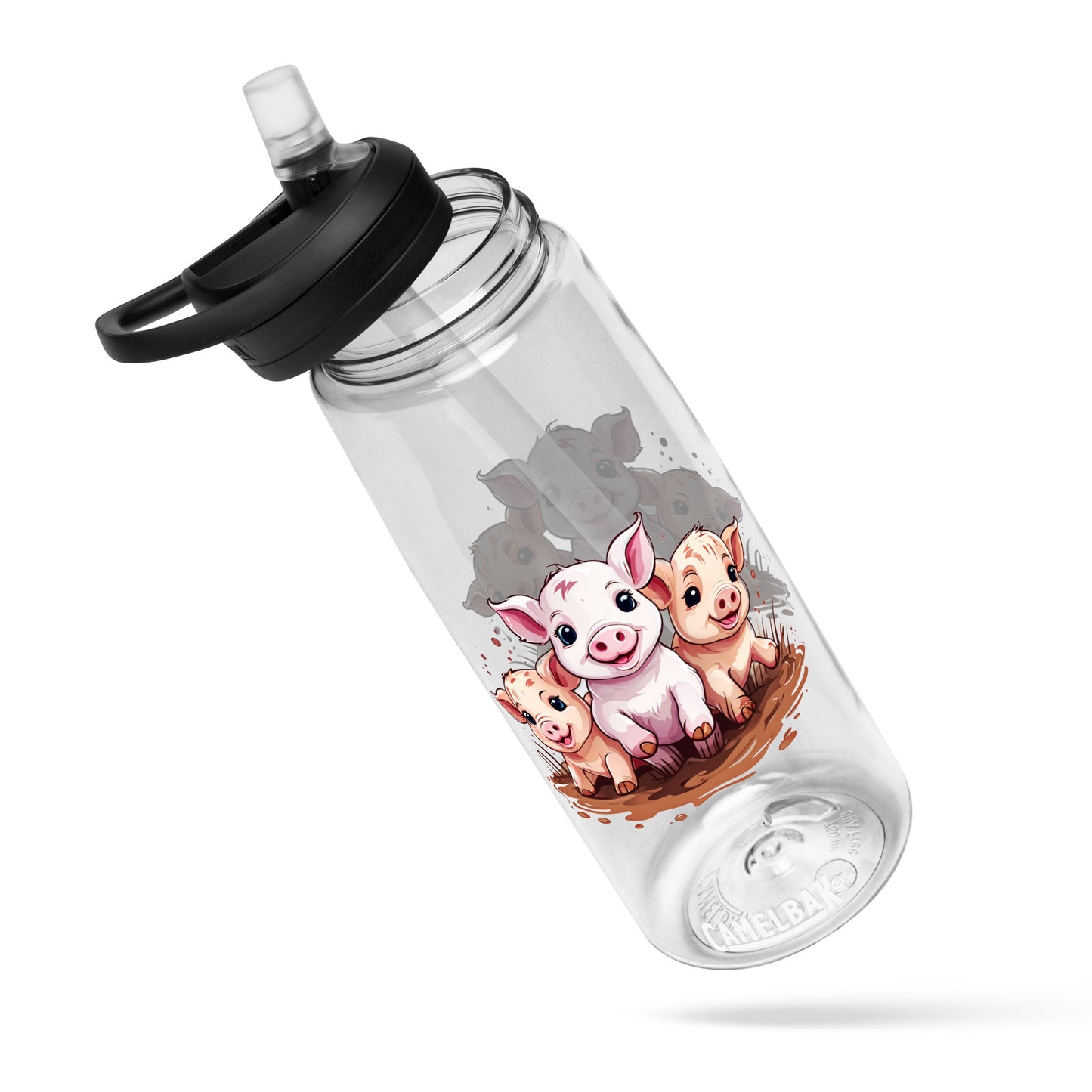 Pigs Sports Water Bottle - Sports Water Bottle - Discovery Co.