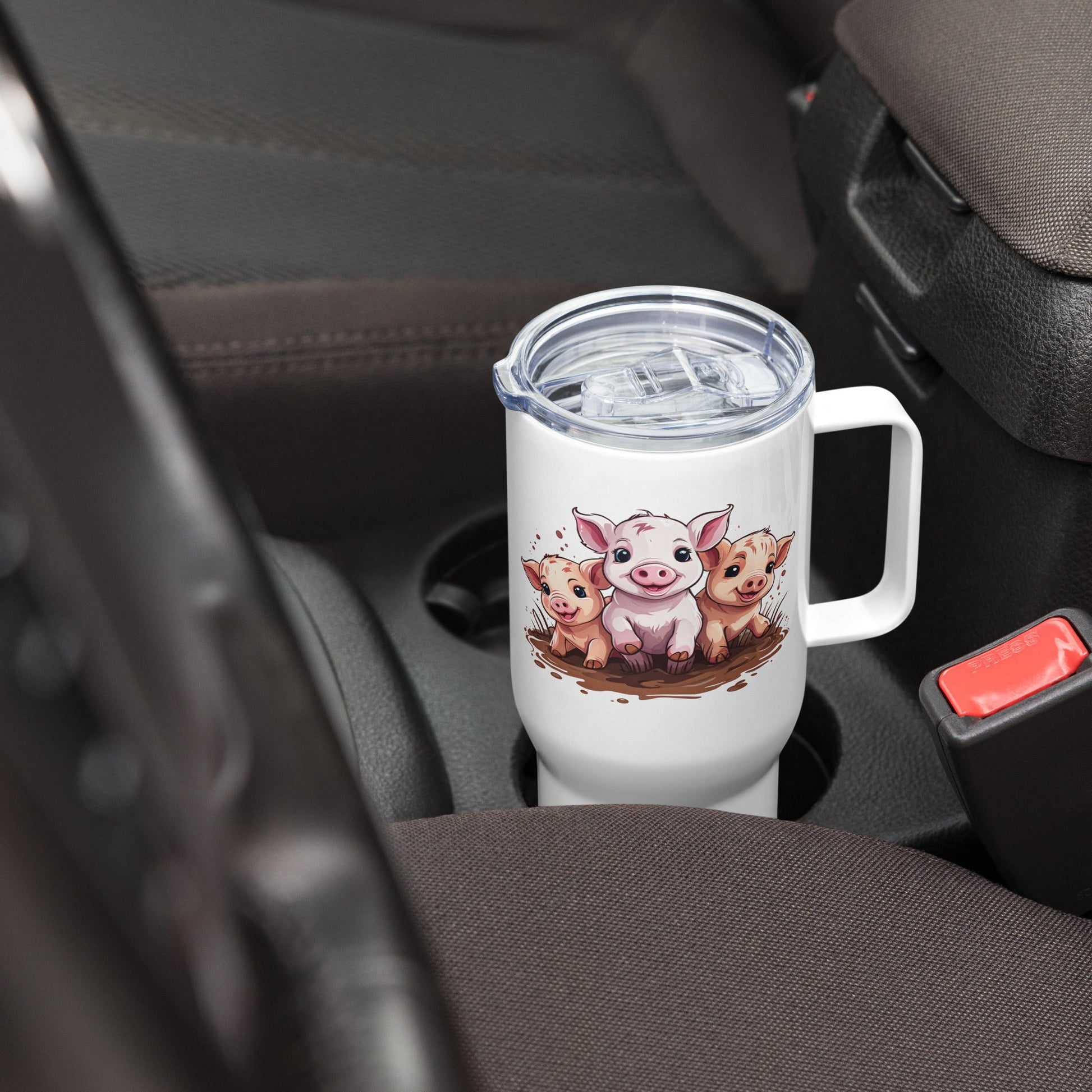 Pigs Stainless Steel Travel Mug (25 oz and 40 oz) - Travel Mug - Discovery Co.