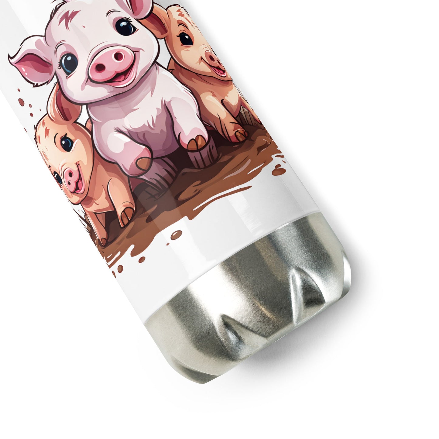 Pigs Stainless Steel Water Bottle - Stainless Steel Water Bottle - Discovery Co.