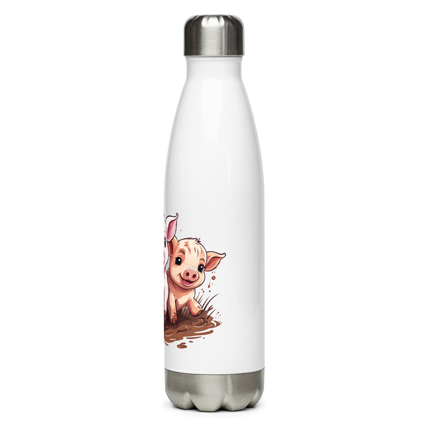 Pigs Stainless Steel Water Bottle - Stainless Steel Water Bottle - Discovery Co.