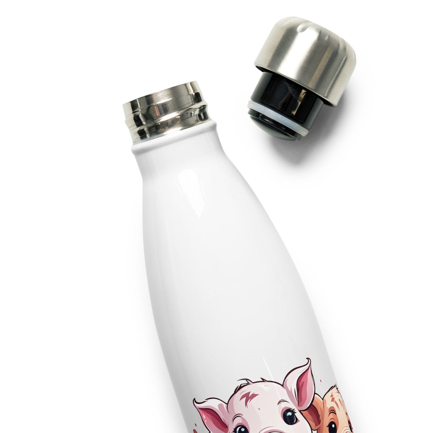 Pigs Stainless Steel Water Bottle - Stainless Steel Water Bottle - Discovery Co.