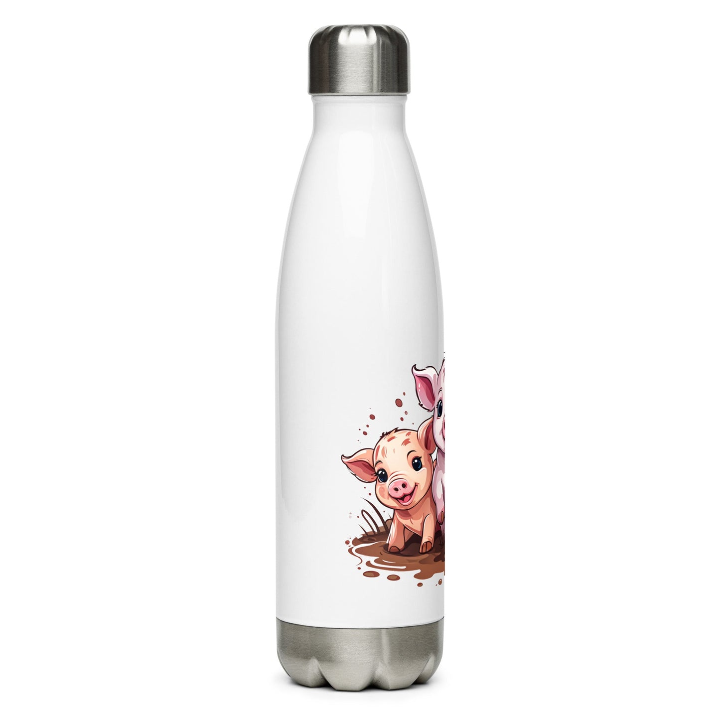 Pigs Stainless Steel Water Bottle - Stainless Steel Water Bottle - Discovery Co.