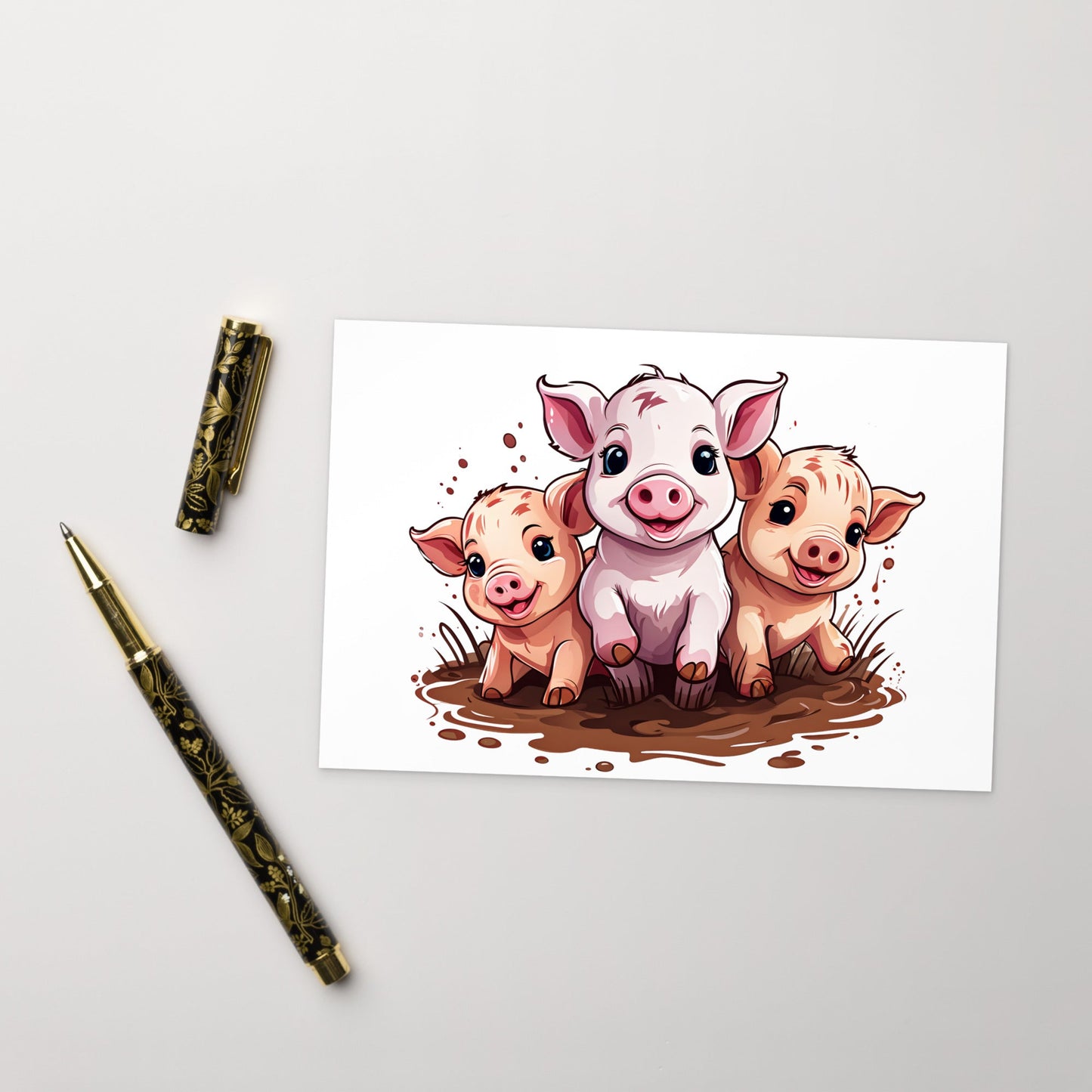 Pigs Standard Postcard - Post Cards - Discovery Co.