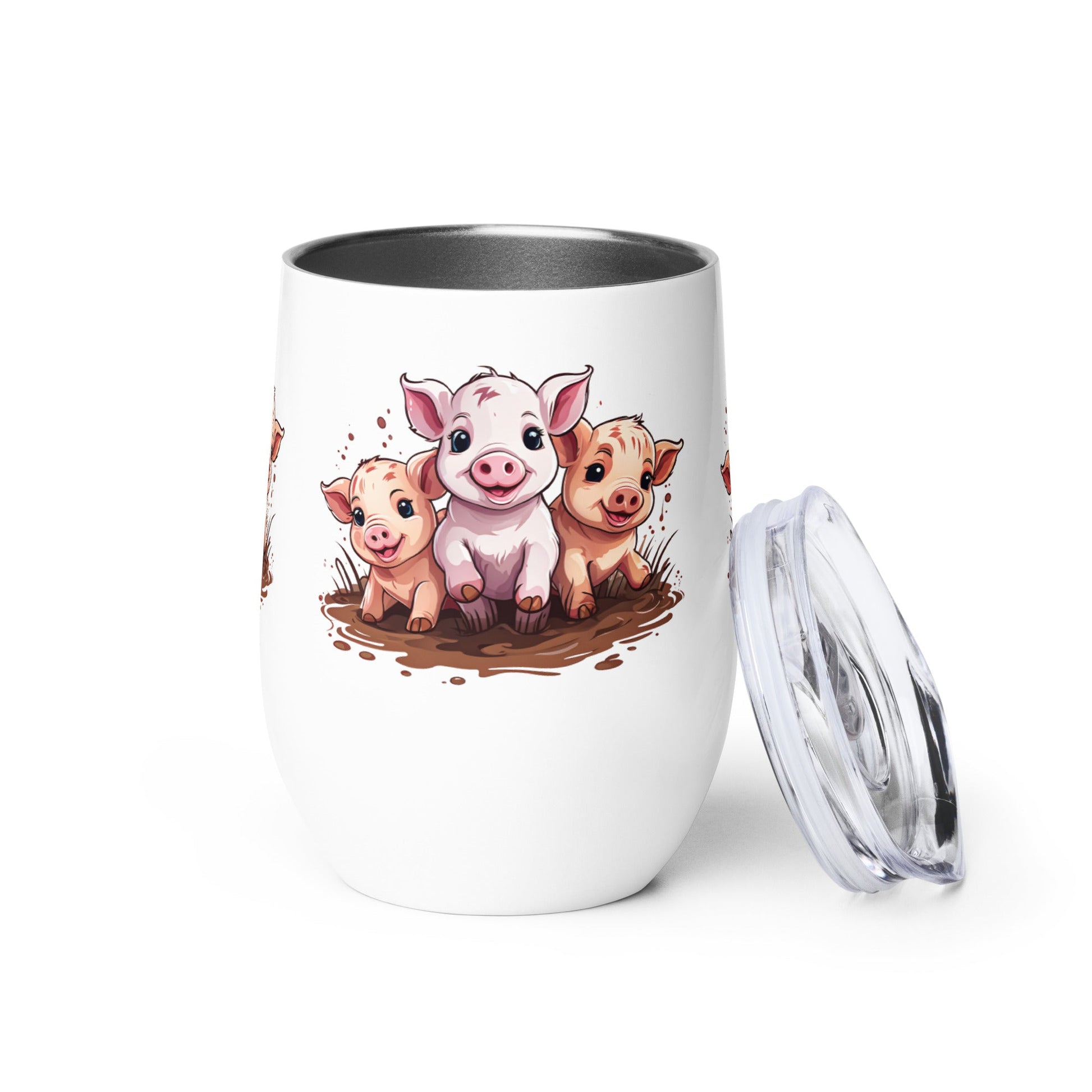 Pigs Wine Tumbler - Tumblers - Discovery Co.