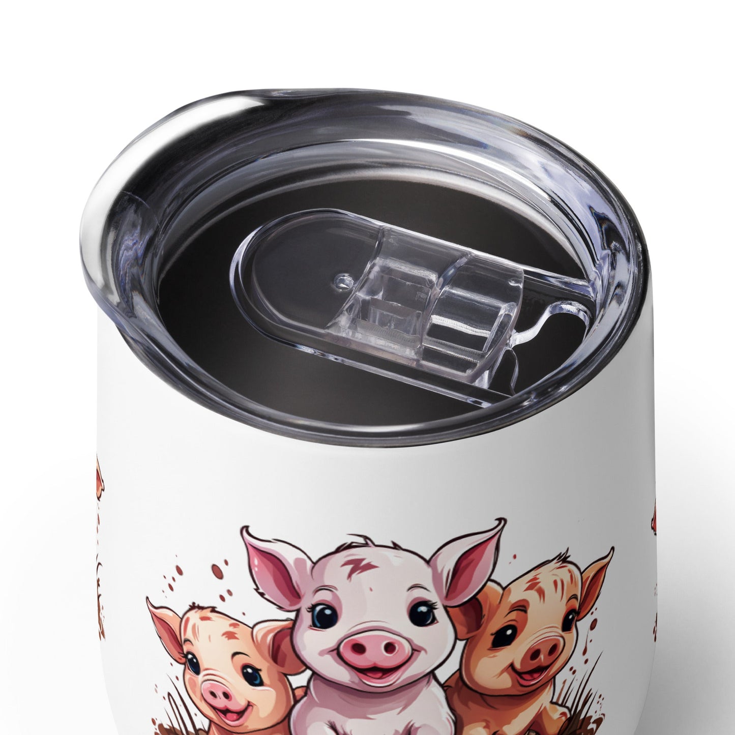 Pigs Wine Tumbler - Tumblers - Discovery Co.