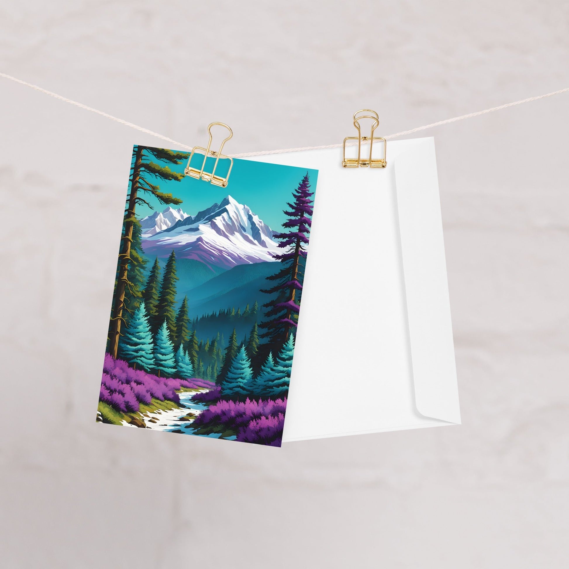 Pine Forest Greeting Card - Greeting Card - Discovery Co.