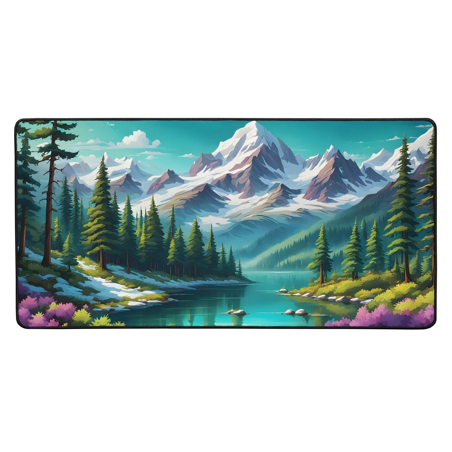 Pine Forest II Desk Mat - Mouse Pads - Discovery Co.