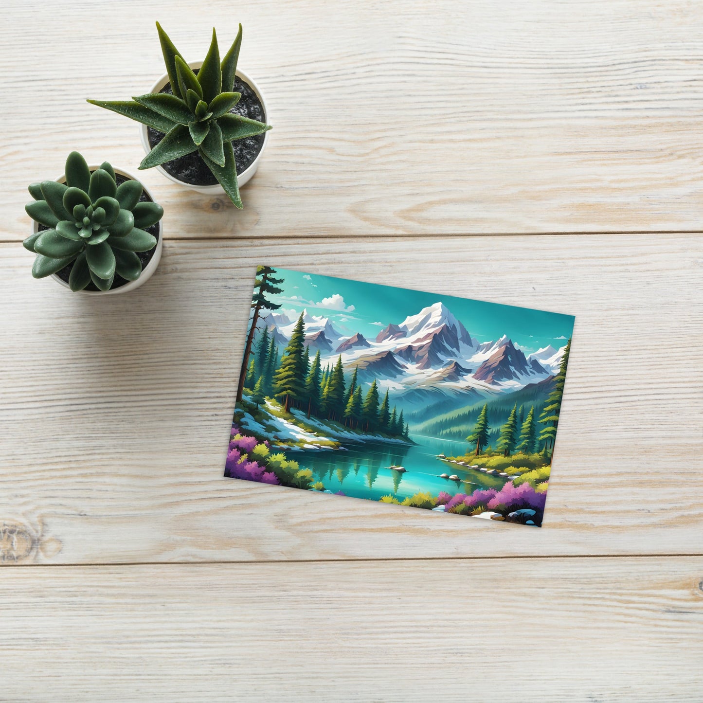 Pine Forest II Greeting Card - Greeting Card - Discovery Co.