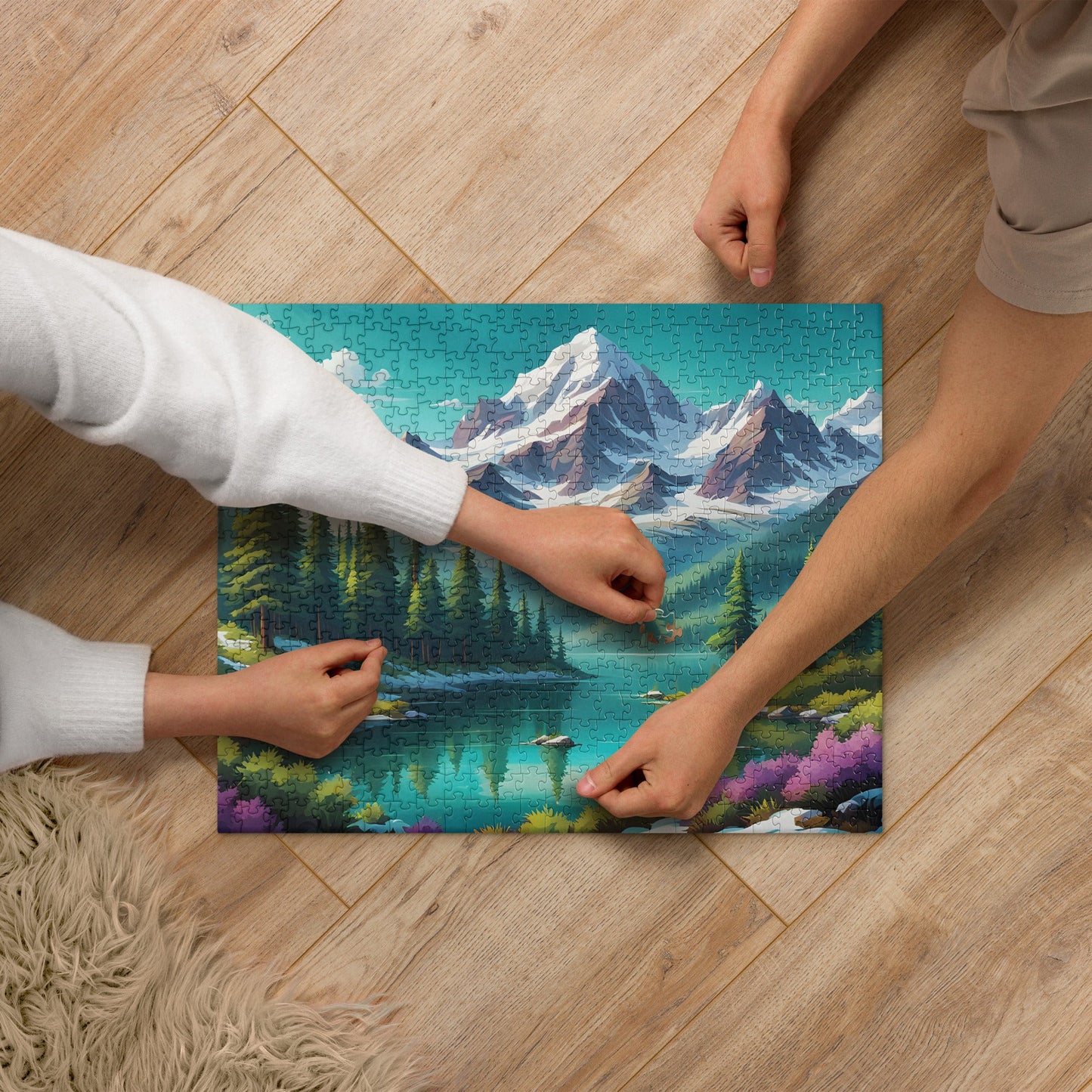 Pine Forest II Jigsaw Puzzle - Puzzle - Discovery Co.