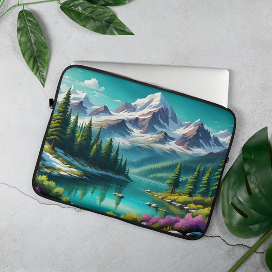 Pine Forest II Laptop Sleeve - Laptop Cases - Discovery Co.