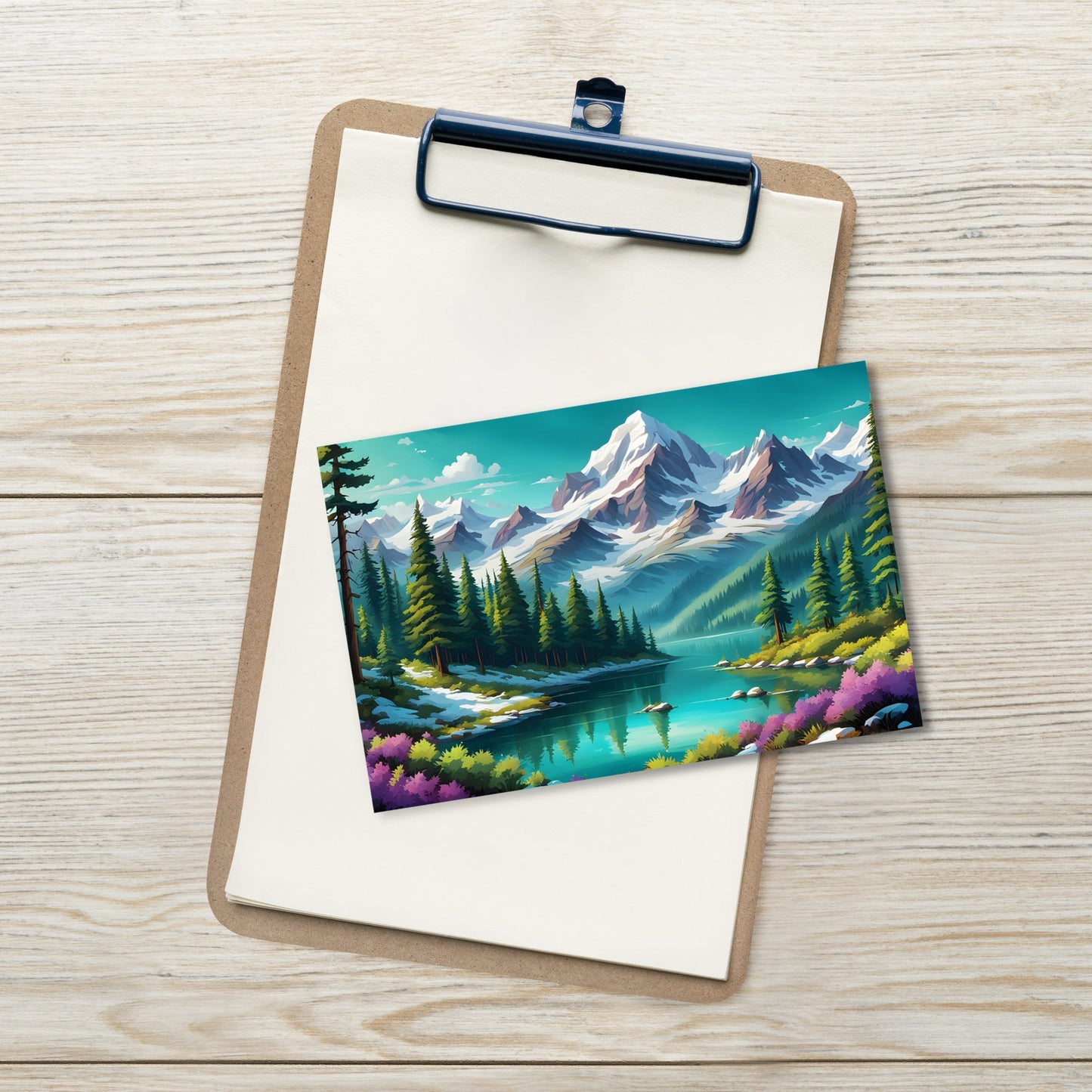 Pine Forest II Standard Postcard - Post Cards - Discovery Co.
