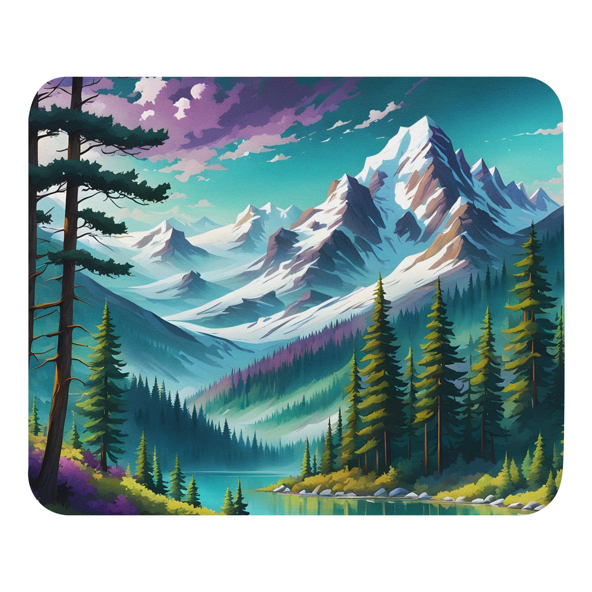 Pine Forest Mouse Pad - Mouse Pads - Discovery Co.