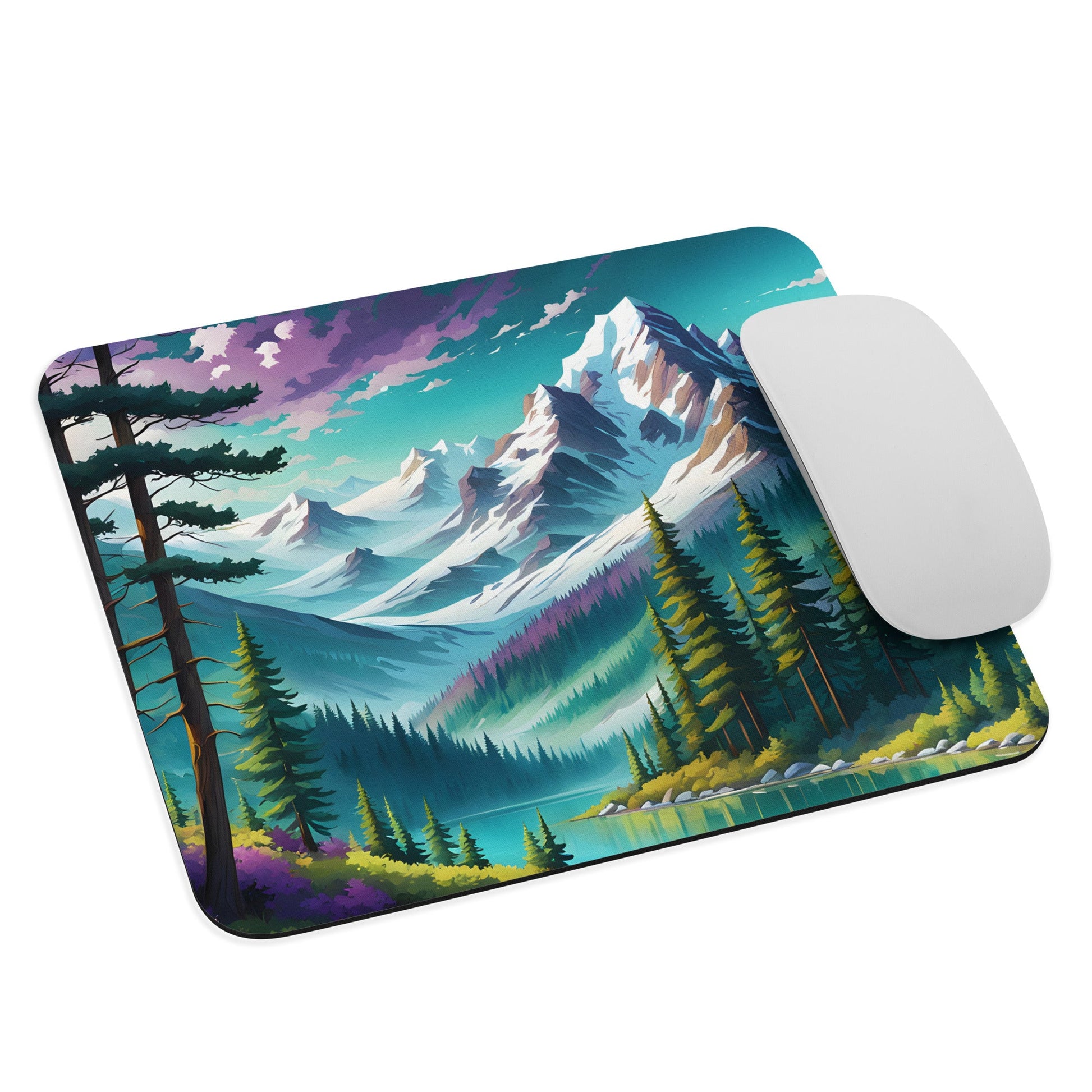 Pine Forest Mouse Pad - Mouse Pads - Discovery Co.