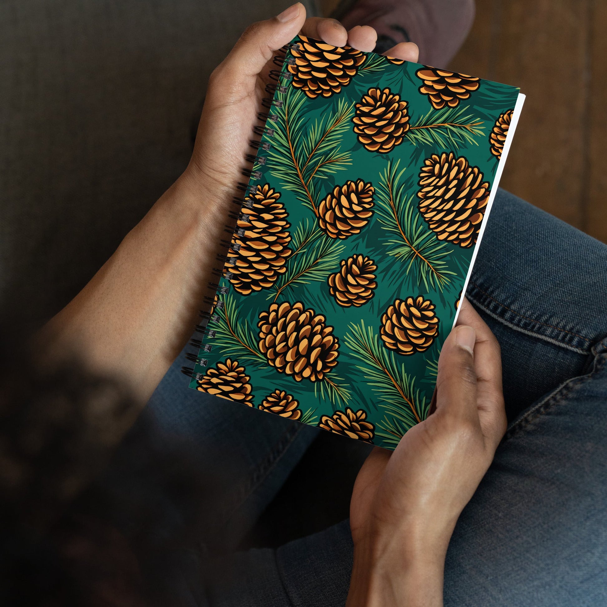 Pinecone Spiral Notebook - Spiral Notebooks - Discovery Co.