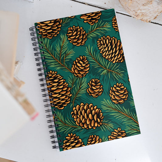 Pinecone Spiral Notebook - Spiral Notebooks - Discovery Co.