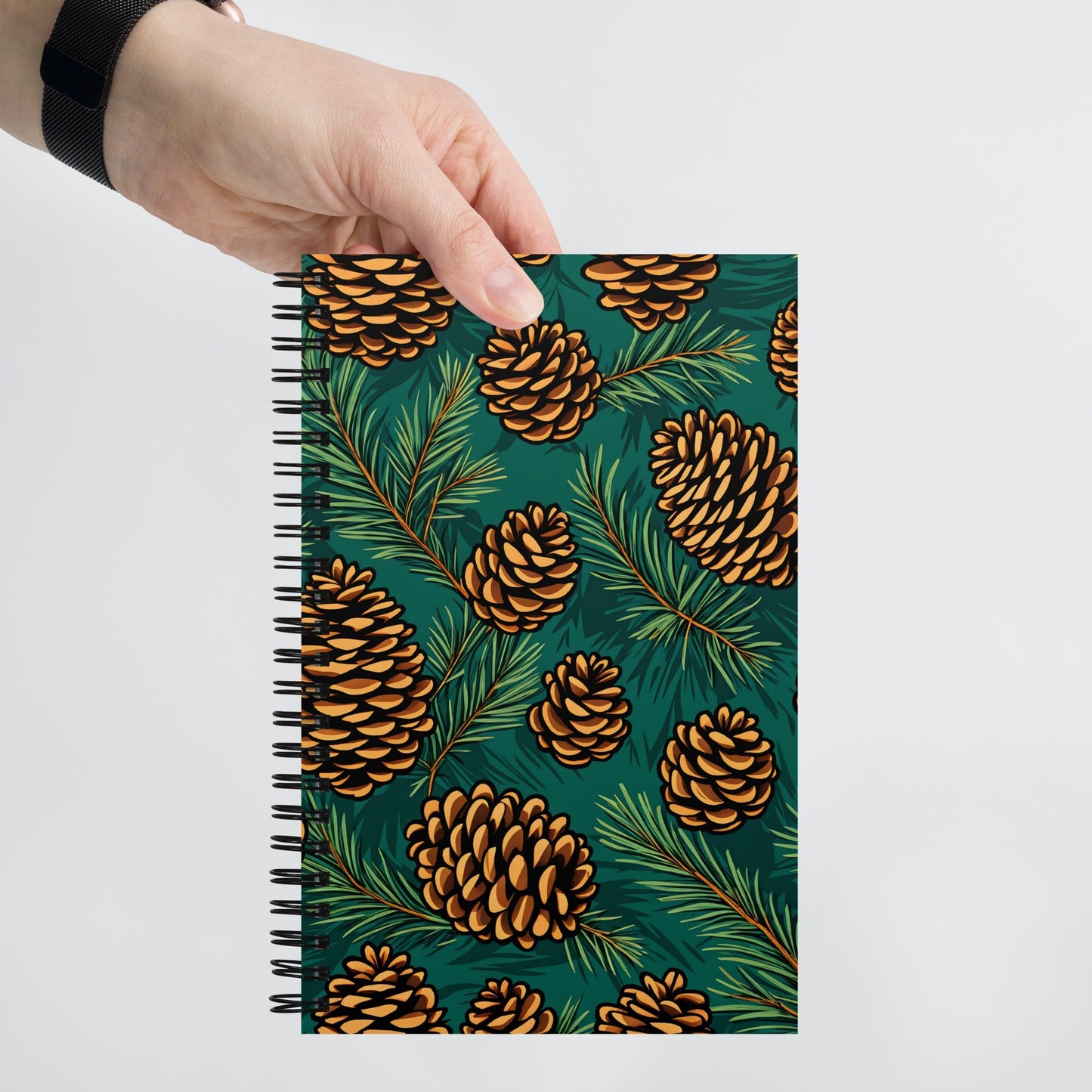 Pinecone Spiral Notebook - Spiral Notebooks - Discovery Co.