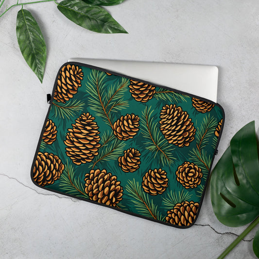 Pinecones Laptop Sleeve - Laptop Cases - Discovery Co.