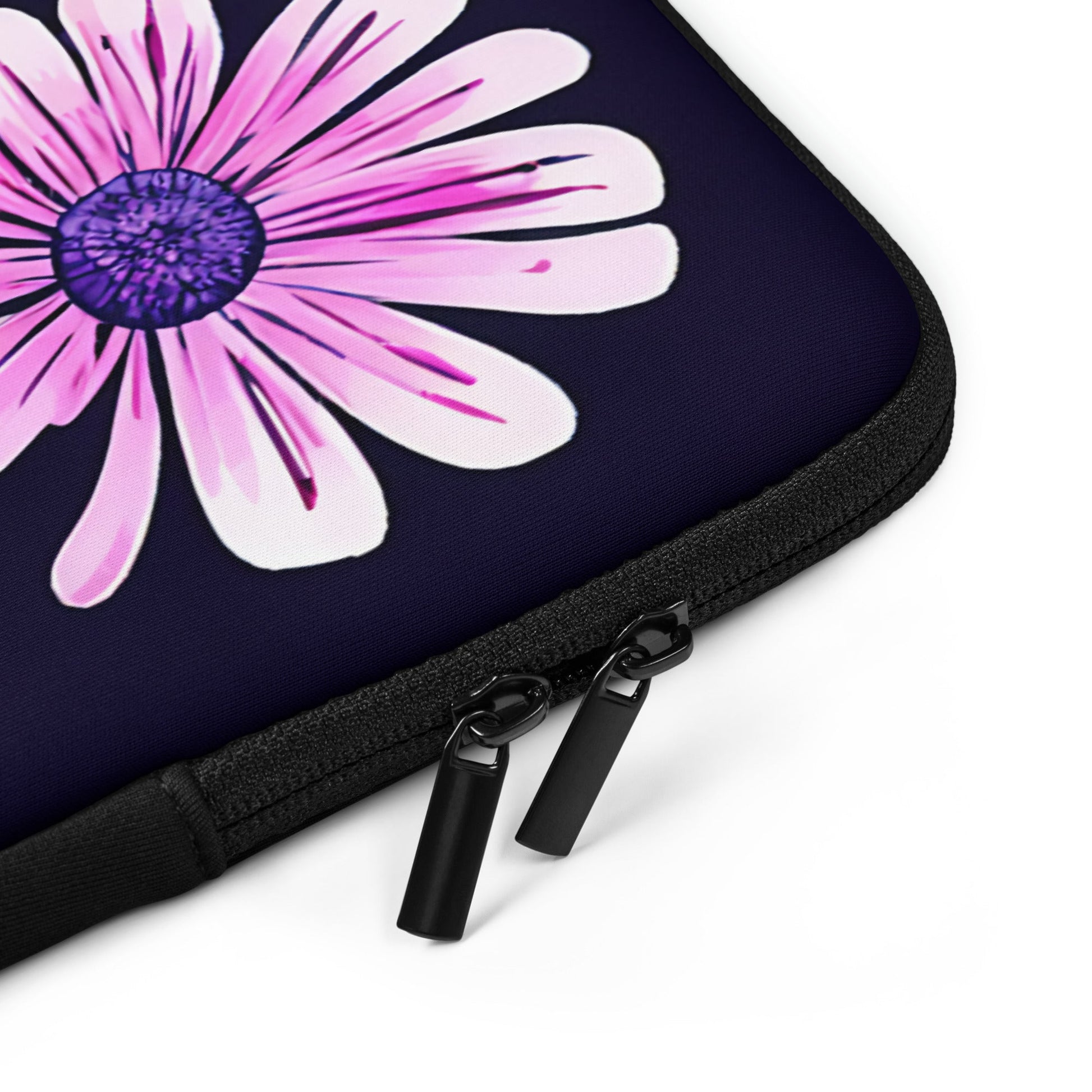 Pink and Purple Flowers II Laptop Sleeve - Laptop Cases - Discovery Co.