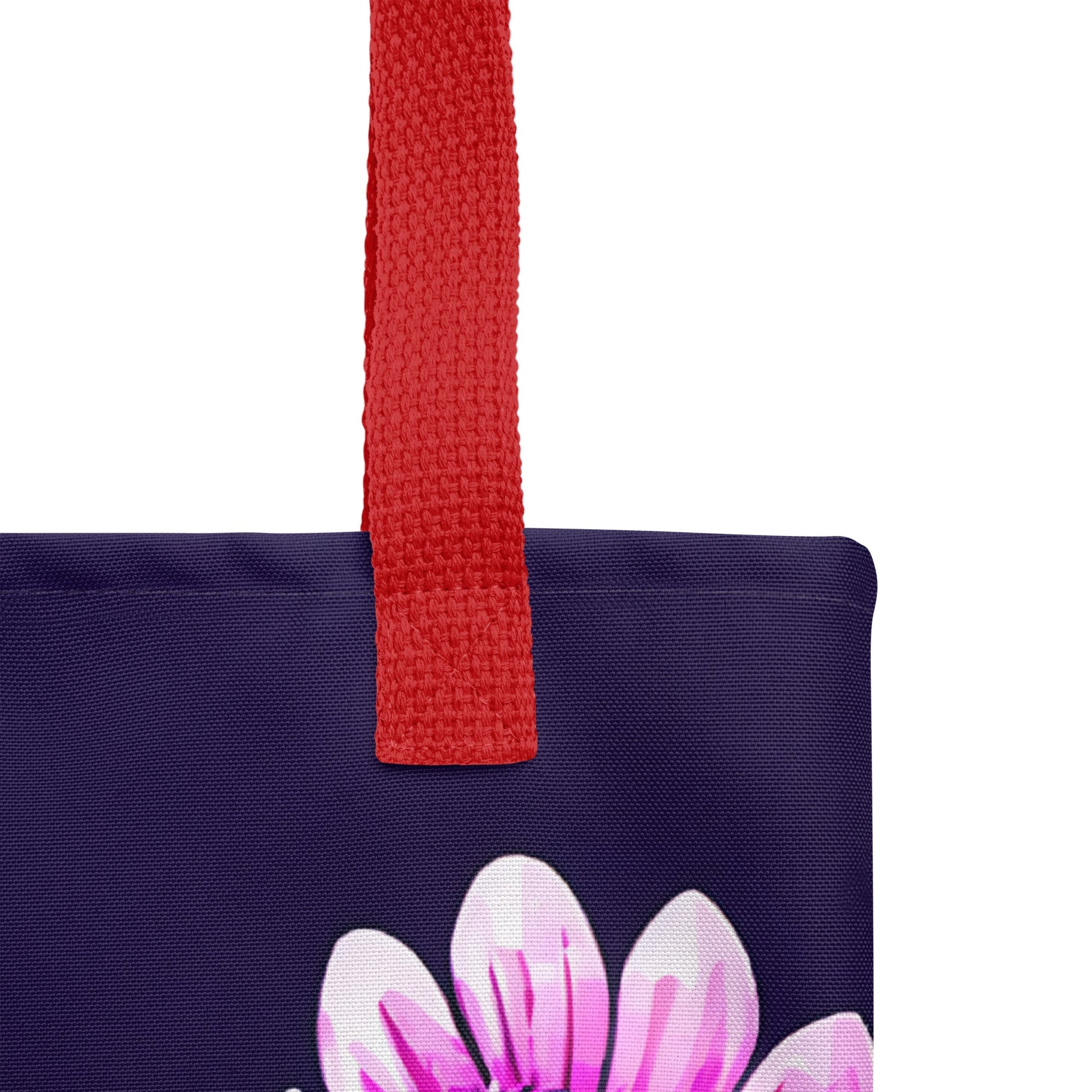 Pink and Purple Flowers Tote Bag - Tote Bags - Discovery Co.