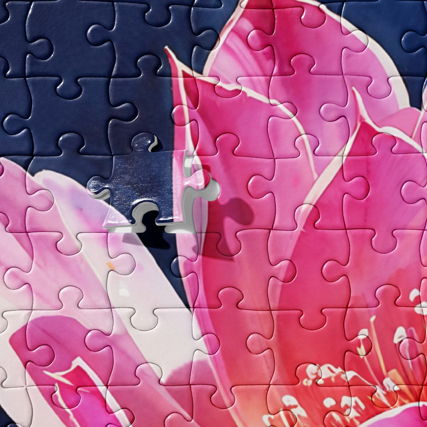 Pink Cactus Bloom Jigsaw Puzzle - Puzzle - Discovery Co.