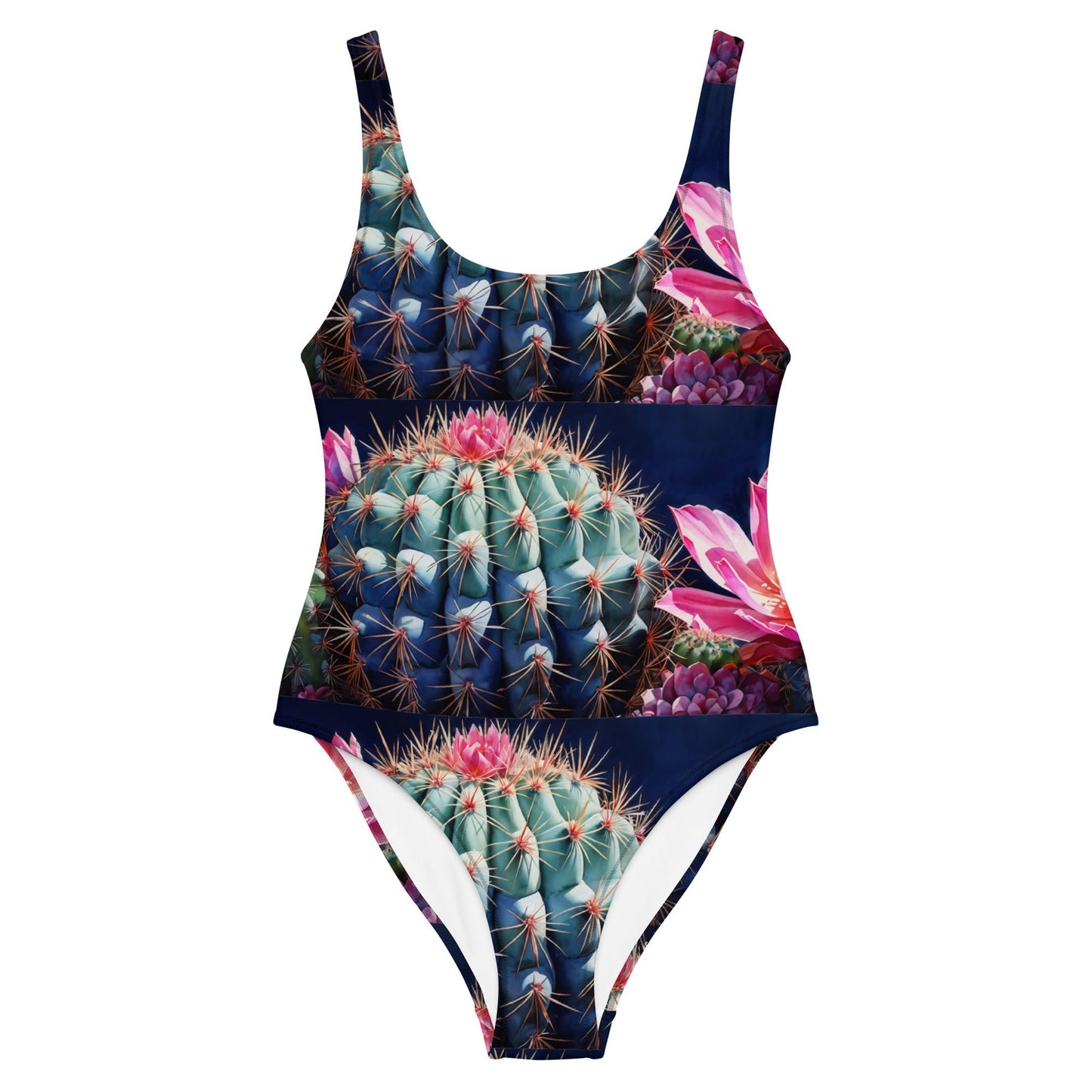 Pink Cactus Bloom One-Piece Swimsuit - Discovery Co.