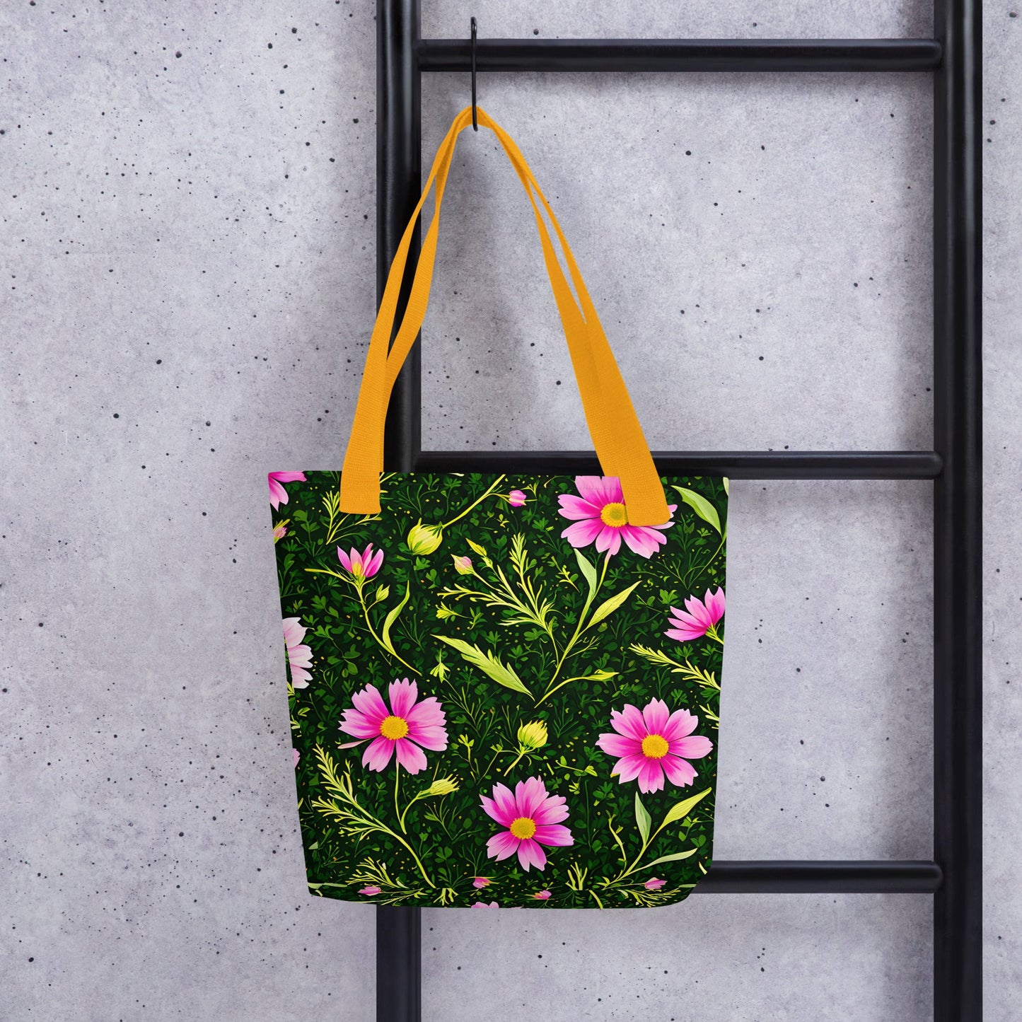 Pink Flowers II Tote Bag - Tote Bags - Discovery Co.