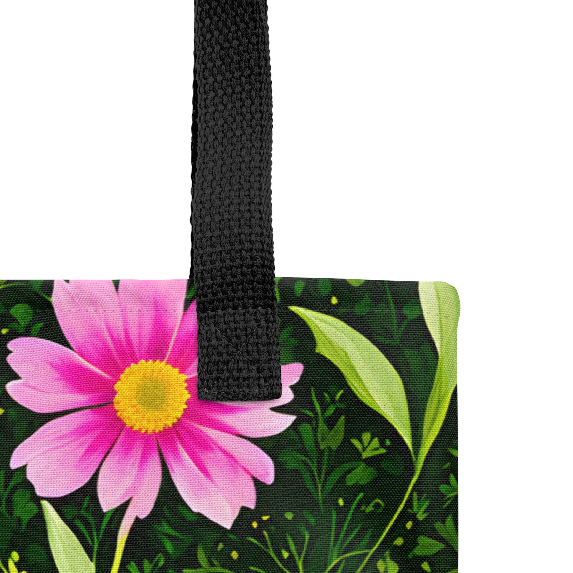 Pink Flowers II Tote Bag - Tote Bags - Discovery Co.