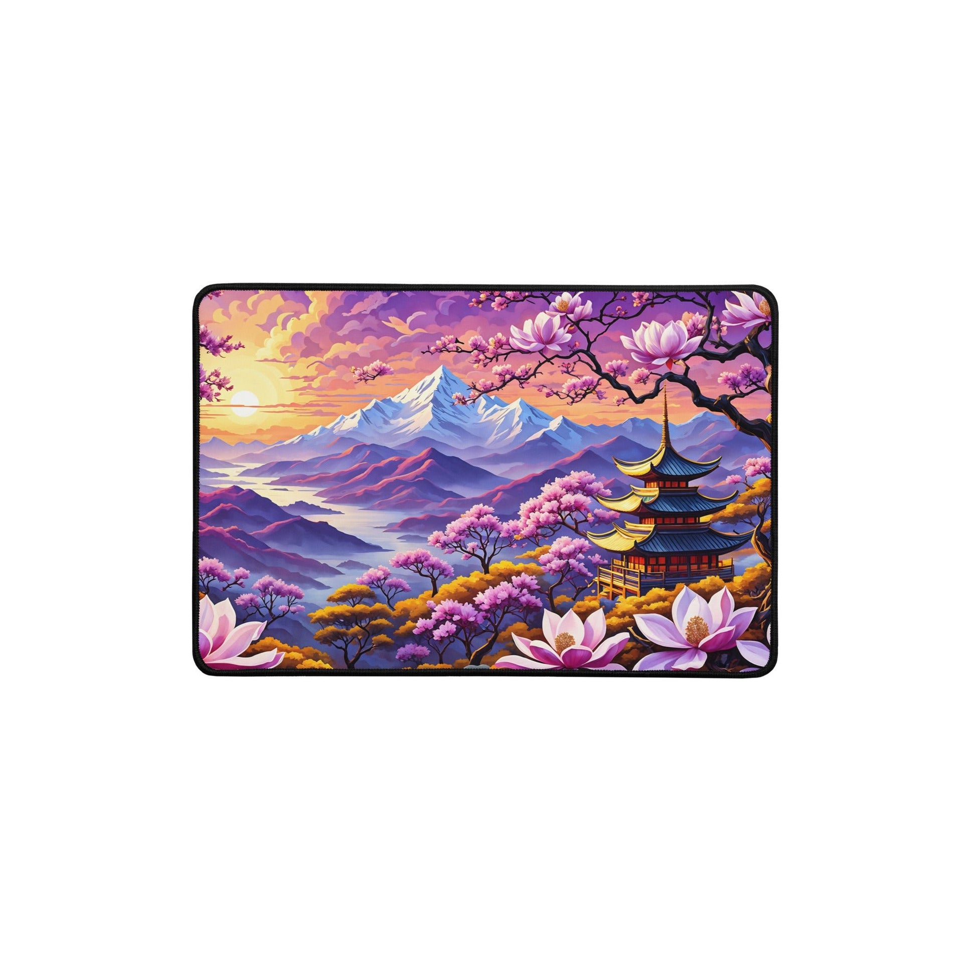 Pink Landscape II Desk Mat - Mouse Pads - Discovery Co.
