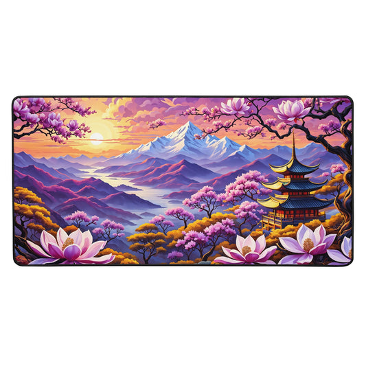 Pink Landscape II Desk Mat - Mouse Pads - Discovery Co.