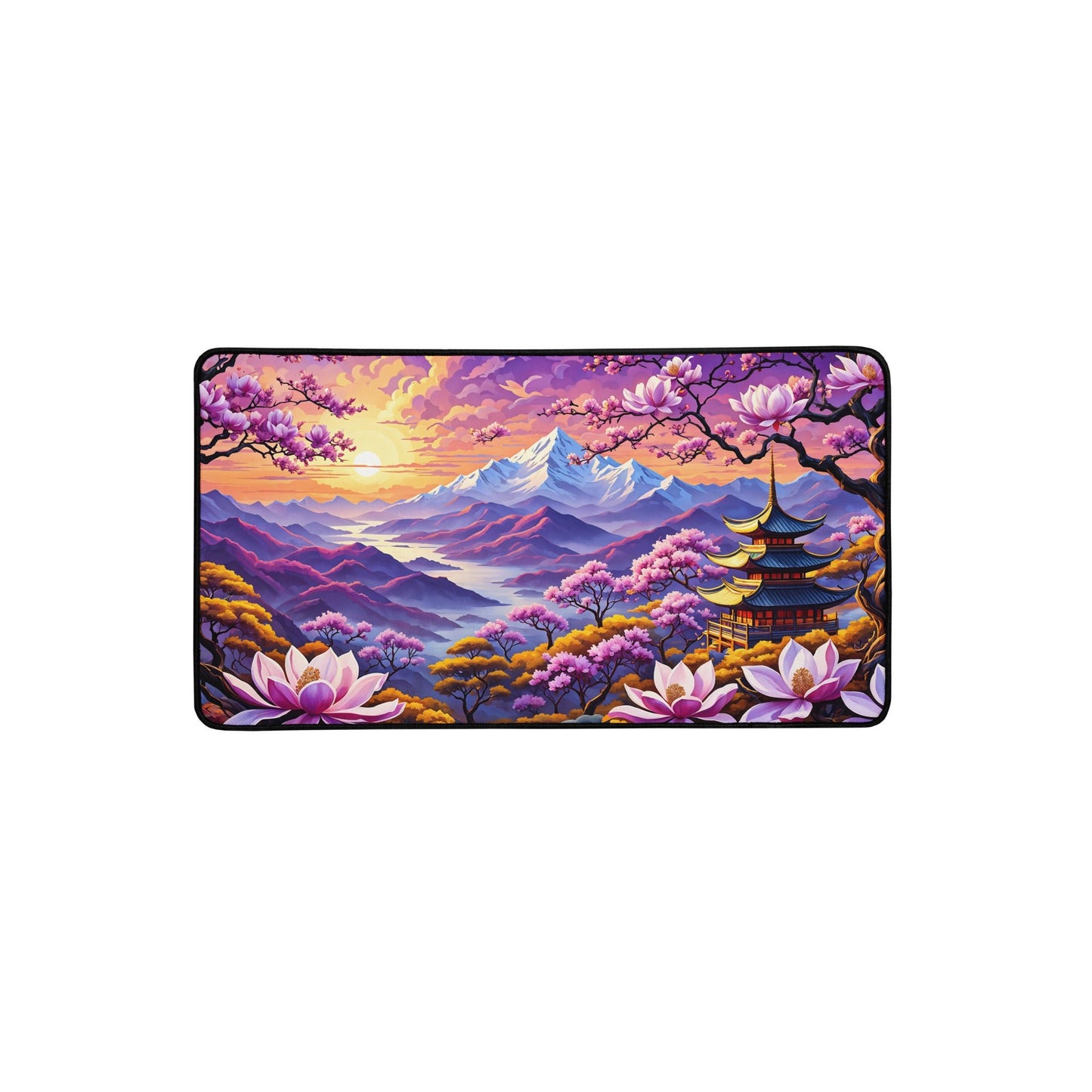 Pink Landscape II Desk Mat - Mouse Pads - Discovery Co.