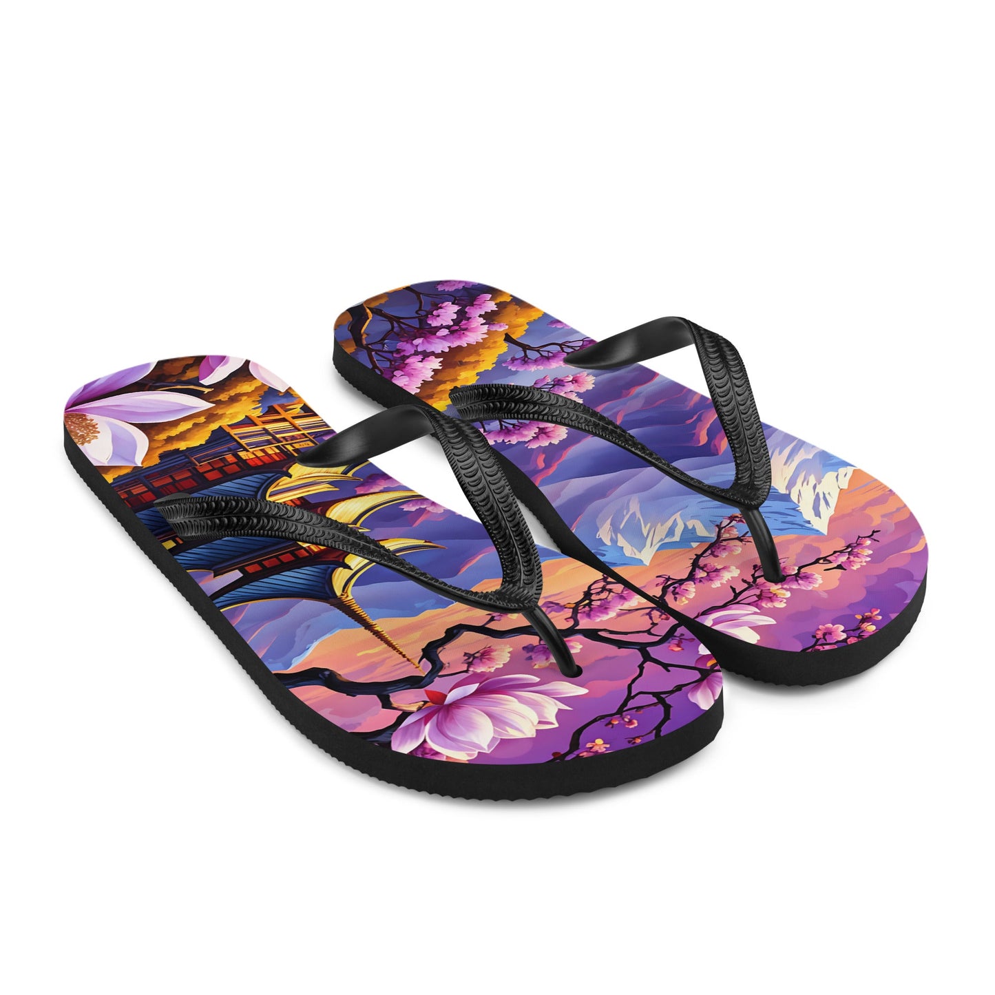 Pink Landscape II Flip - Flops - Footwear - Discovery Co.