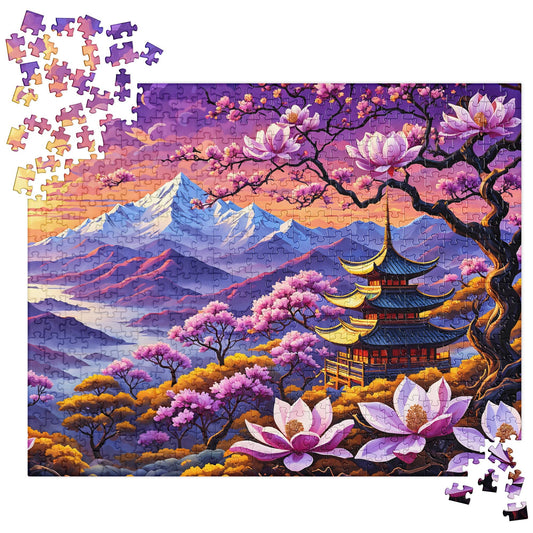 Pink Landscape II Jigsaw Puzzle - Puzzle - Discovery Co.