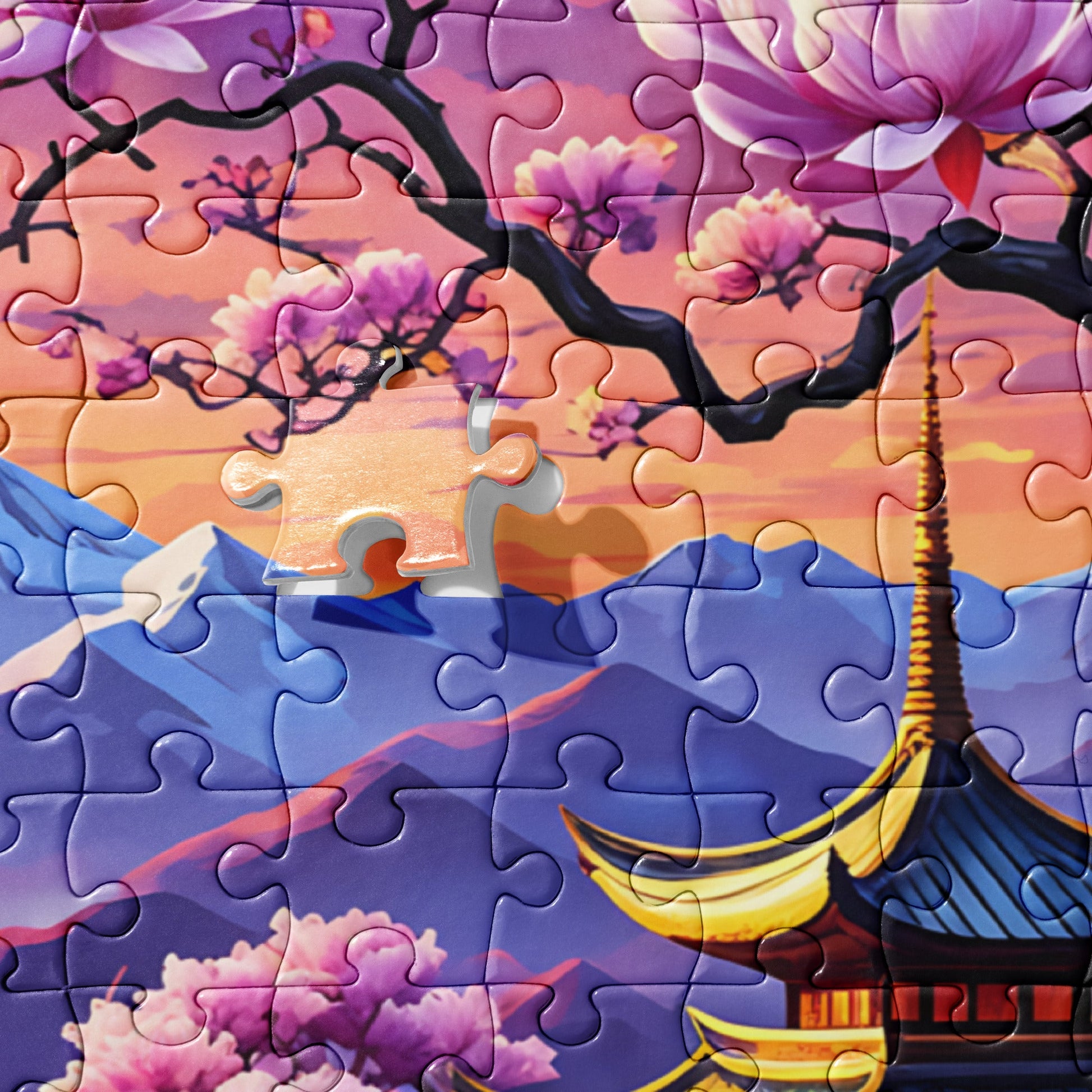 Pink Landscape II Jigsaw Puzzle - Puzzle - Discovery Co.