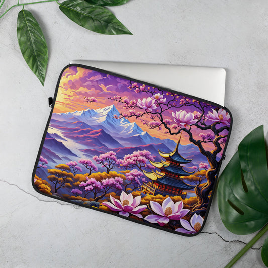 Pink Landscape II Laptop Sleeve - Laptop Cases - Discovery Co.