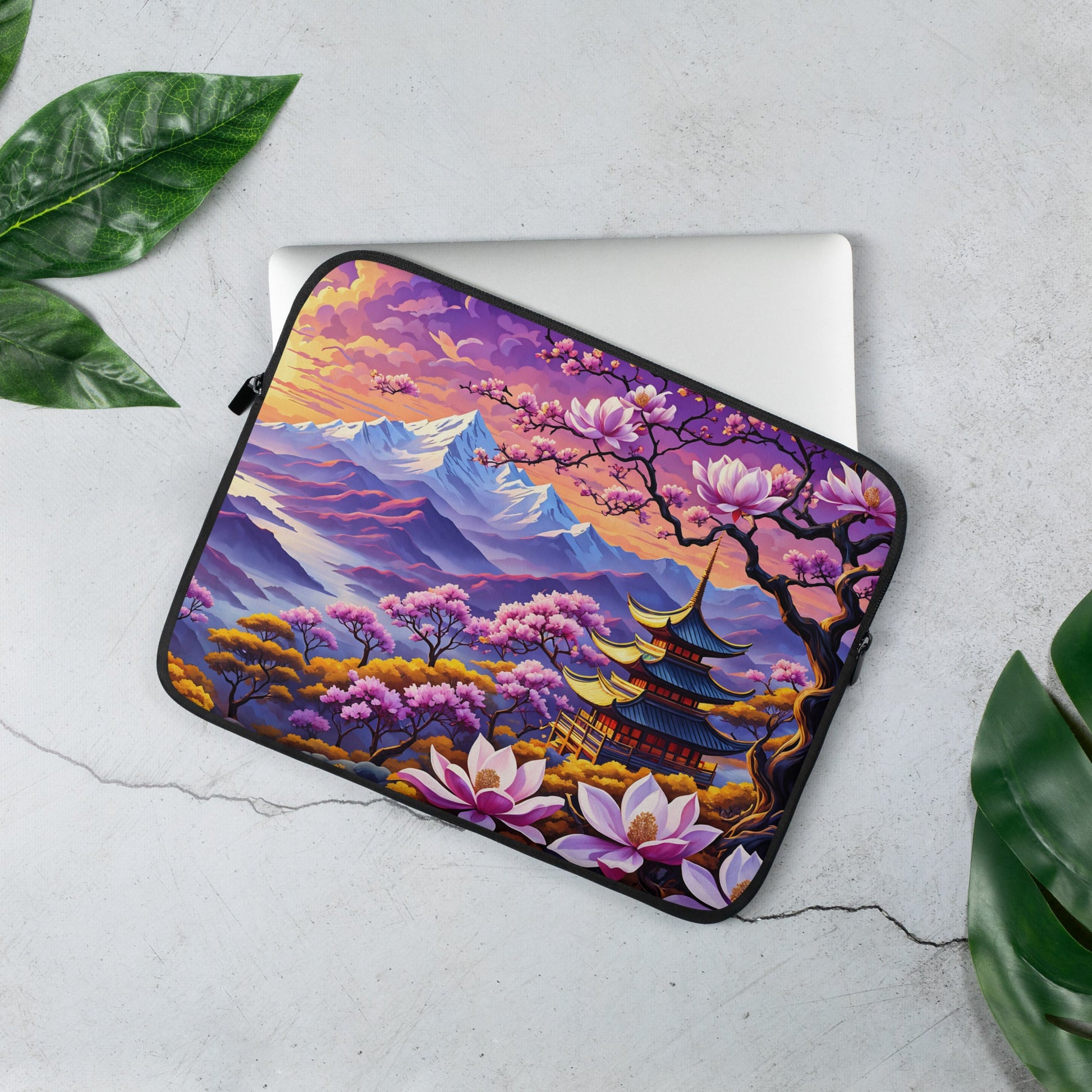 Pink Landscape II Laptop Sleeve - Laptop Cases - Discovery Co.