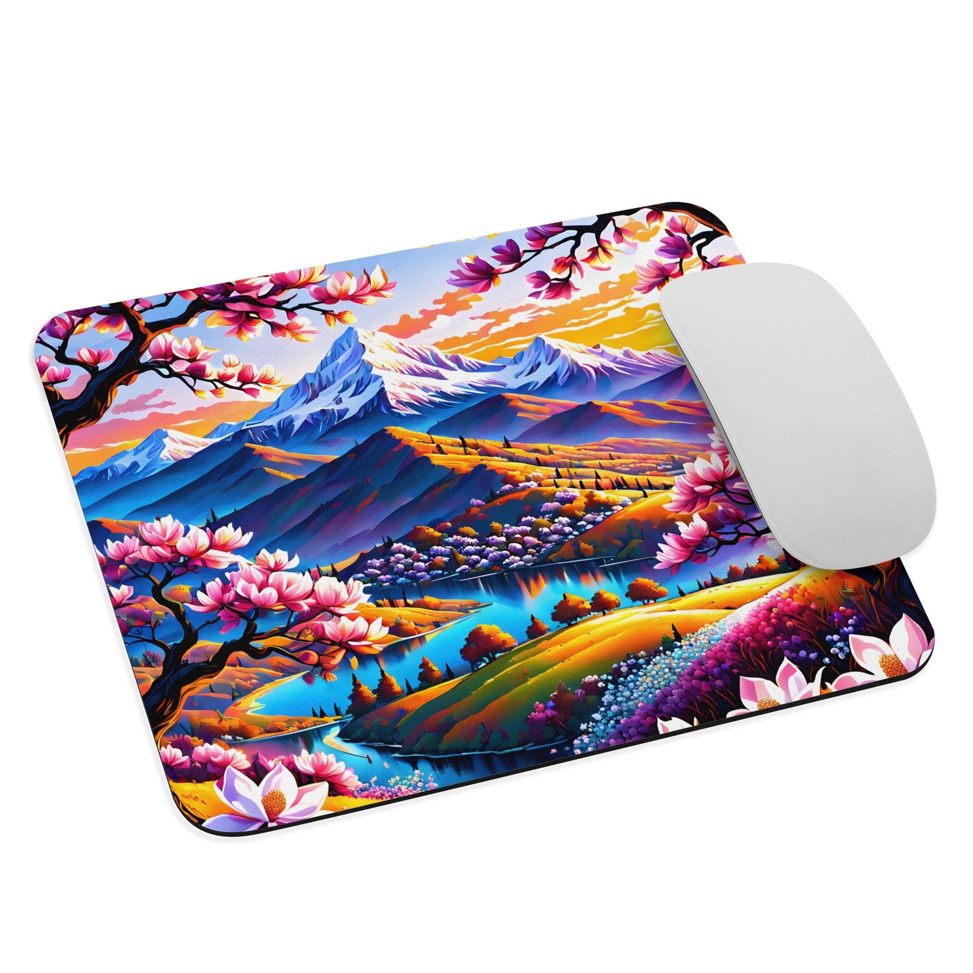 Pink Landscape Mouse Pad - Mouse Pads - Discovery Co.