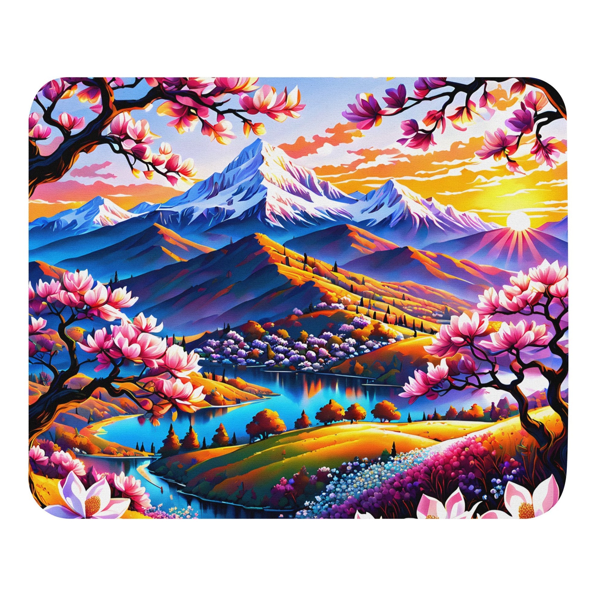 Pink Landscape Mouse Pad - Mouse Pads - Discovery Co.