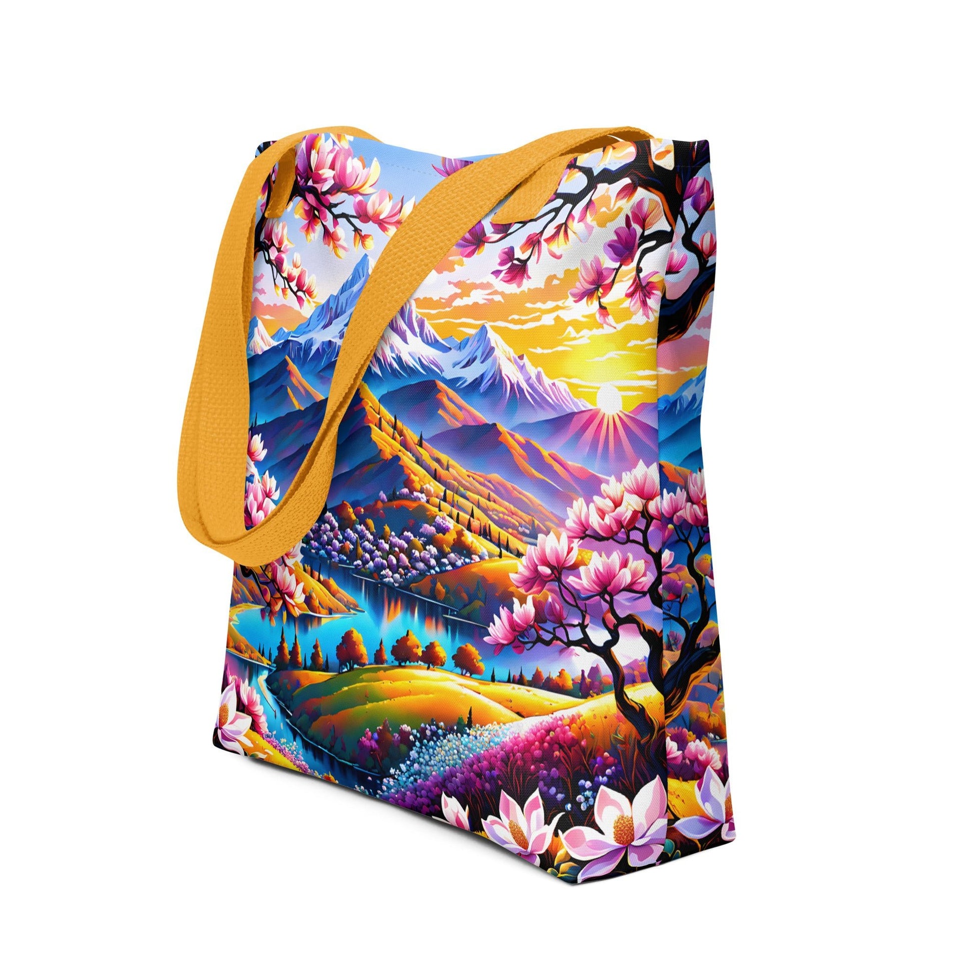 Pink Landscape Tote Bag - Tote Bags - Discovery Co.