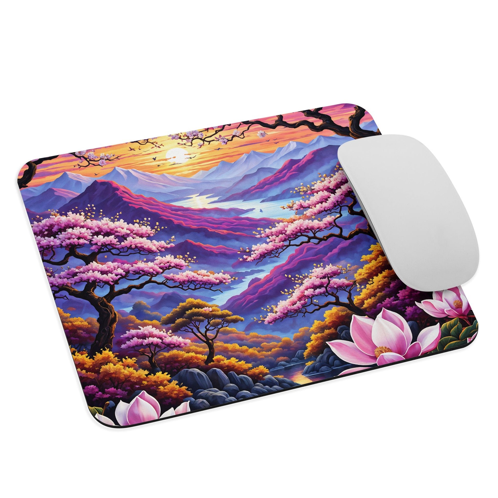 Pink Mountains Mouse Pad - Mouse Pads - Discovery Co.