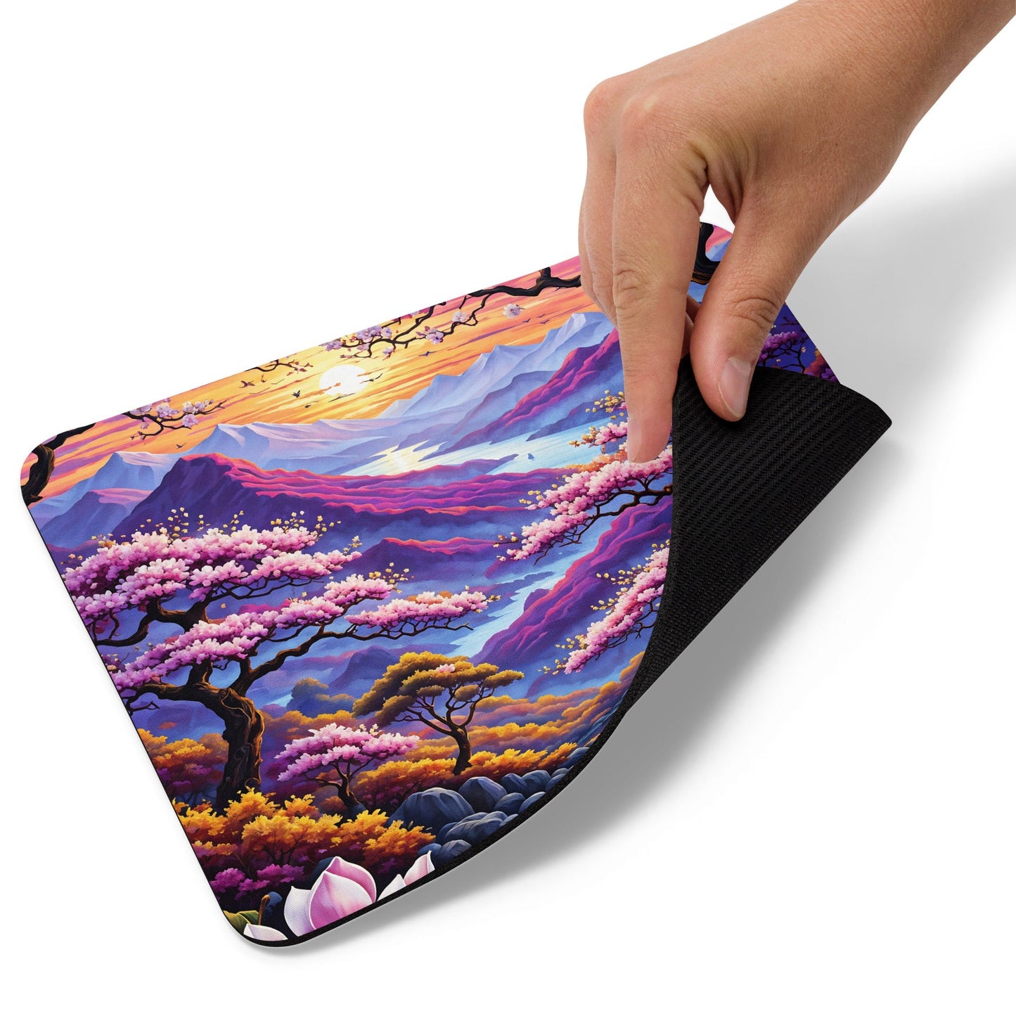 Pink Mountains Mouse Pad - Mouse Pads - Discovery Co.