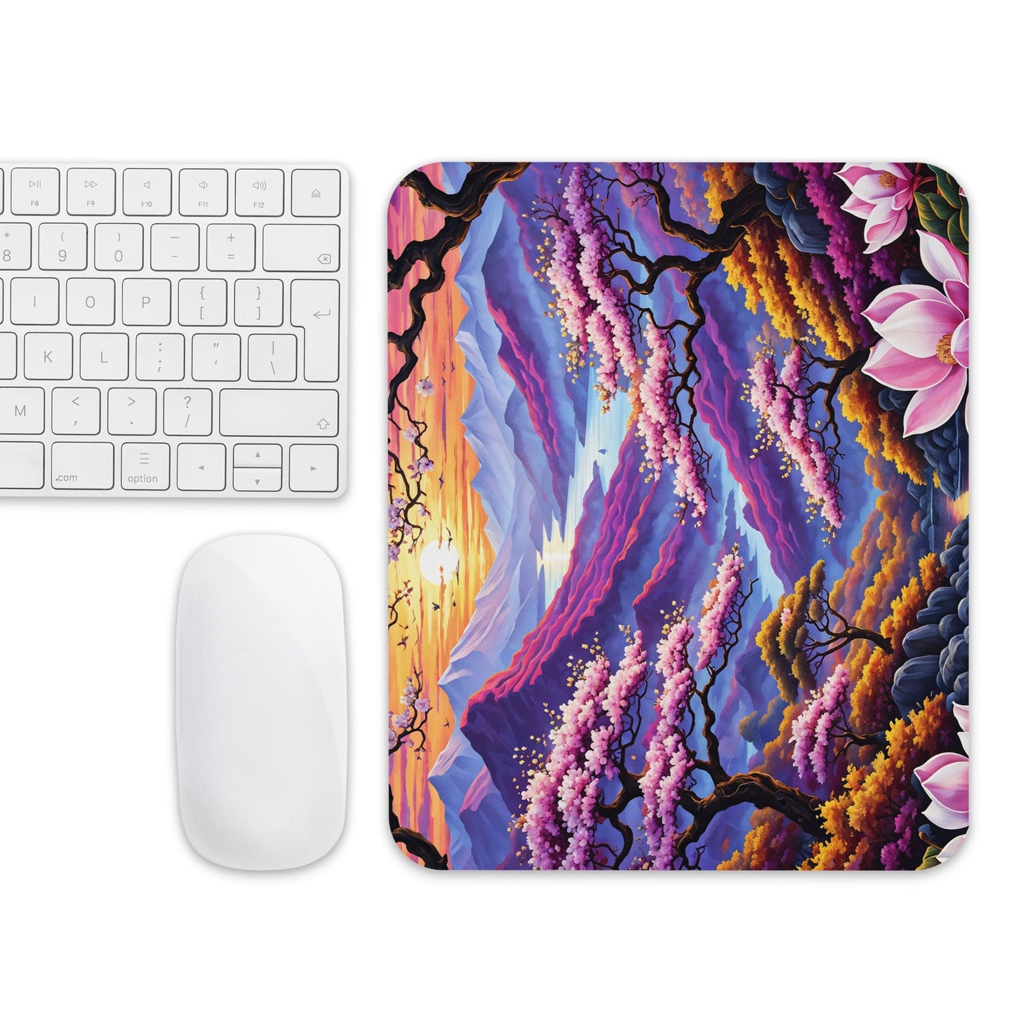 Pink Mountains Mouse Pad - Mouse Pads - Discovery Co.