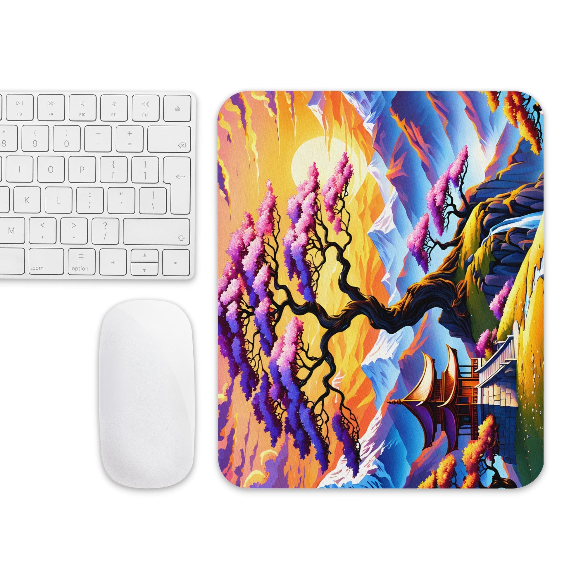 Pink Tree Mouse Pad - Mouse Pads - Discovery Co.