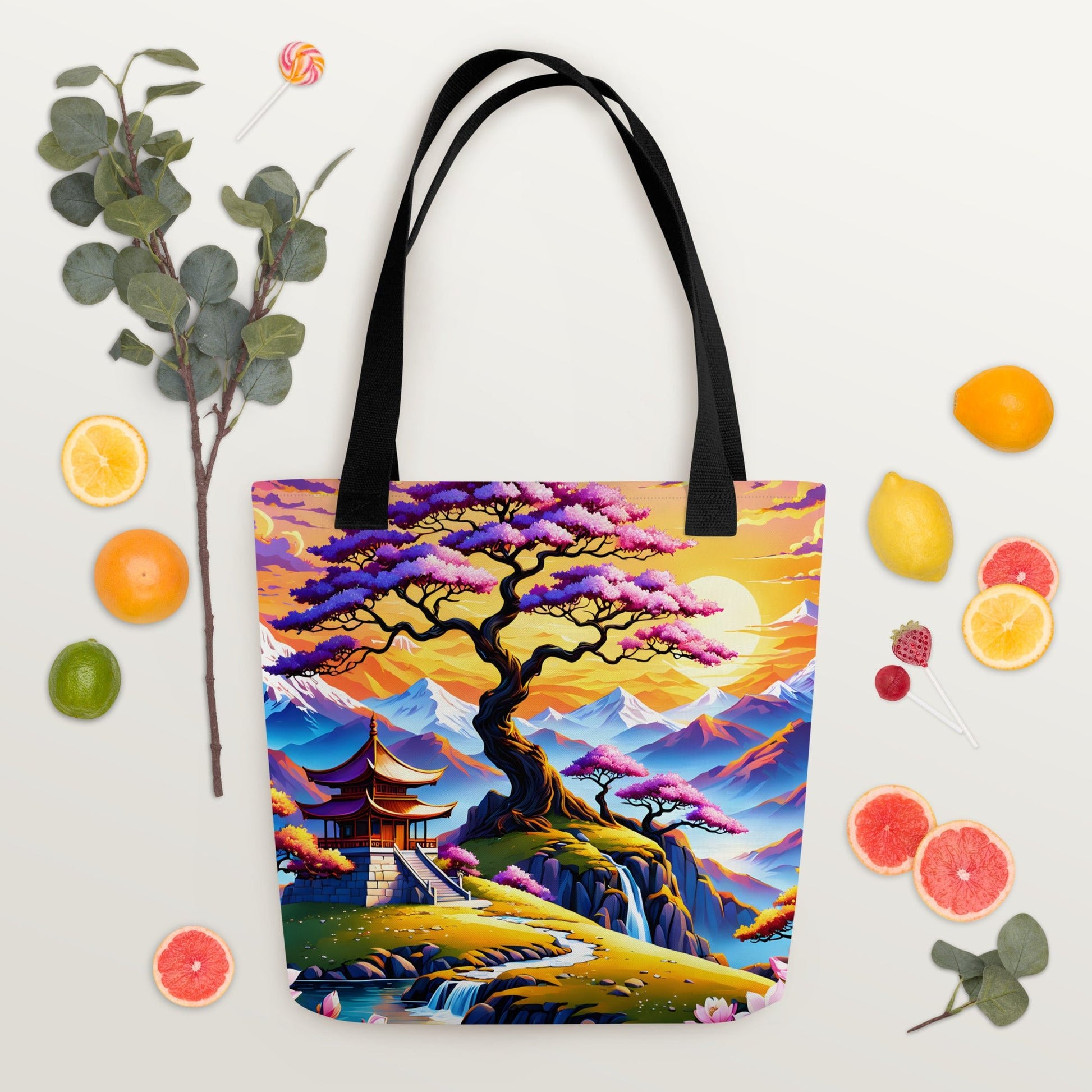 Pink Tree Tote Bag - Tote Bags - Discovery Co.