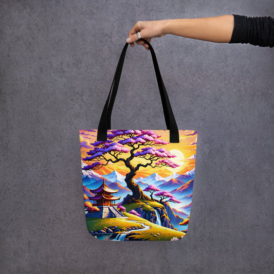 Pink Tree Tote Bag - Tote Bags - Discovery Co.
