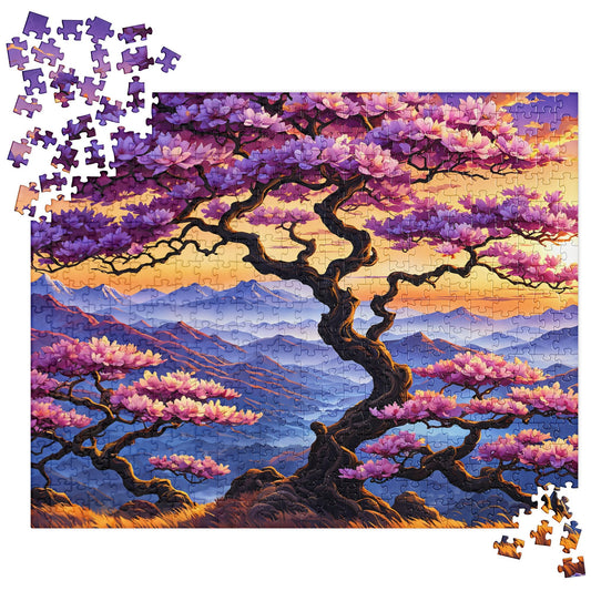 Pink Trees III Jigsaw Puzzle - Puzzle - Discovery Co.