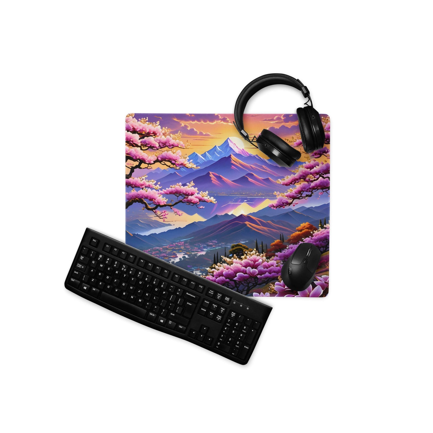 Pink Valley Gaming Mouse Pad - Mouse Pads - Discovery Co.