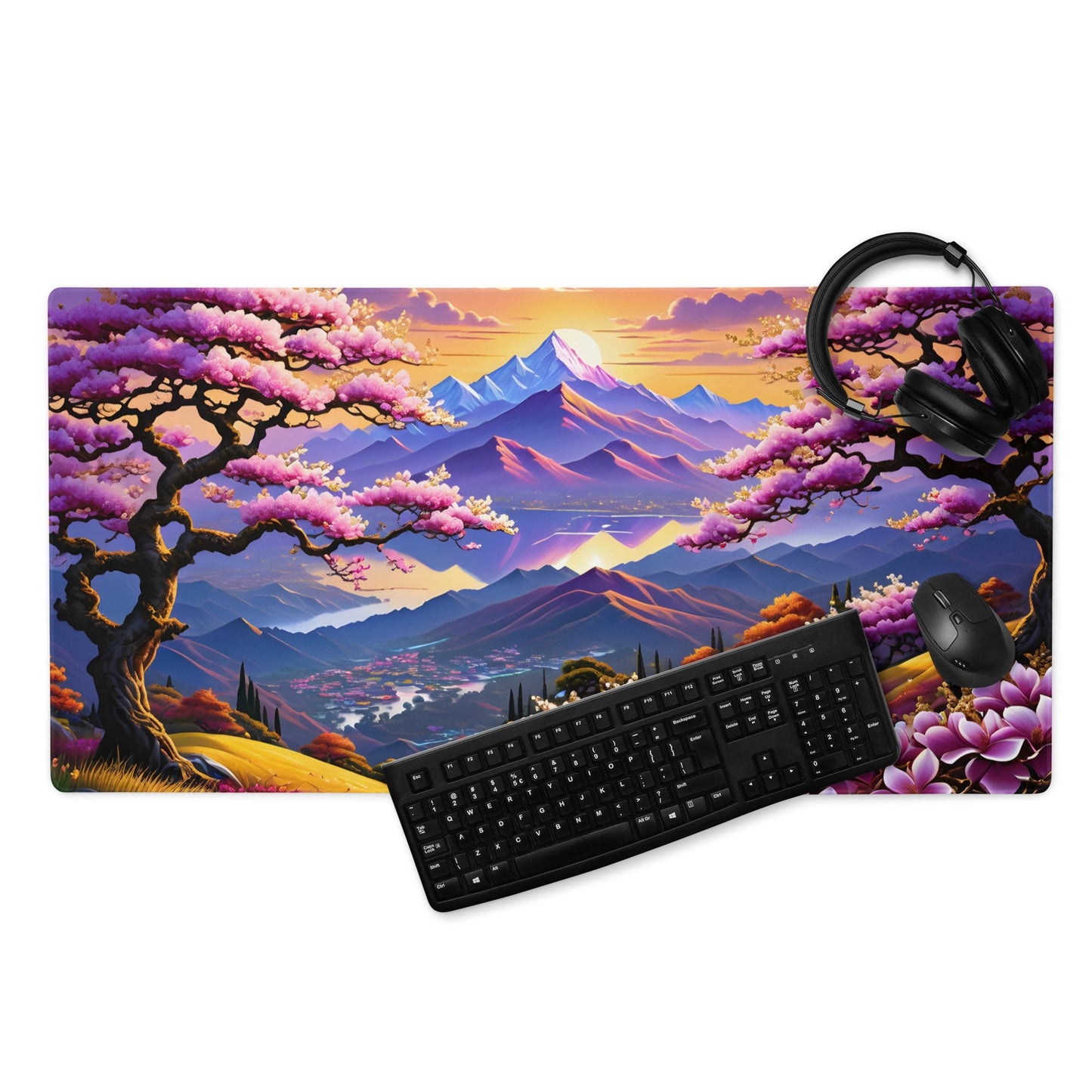 Pink Valley Gaming Mouse Pad - Mouse Pads - Discovery Co.