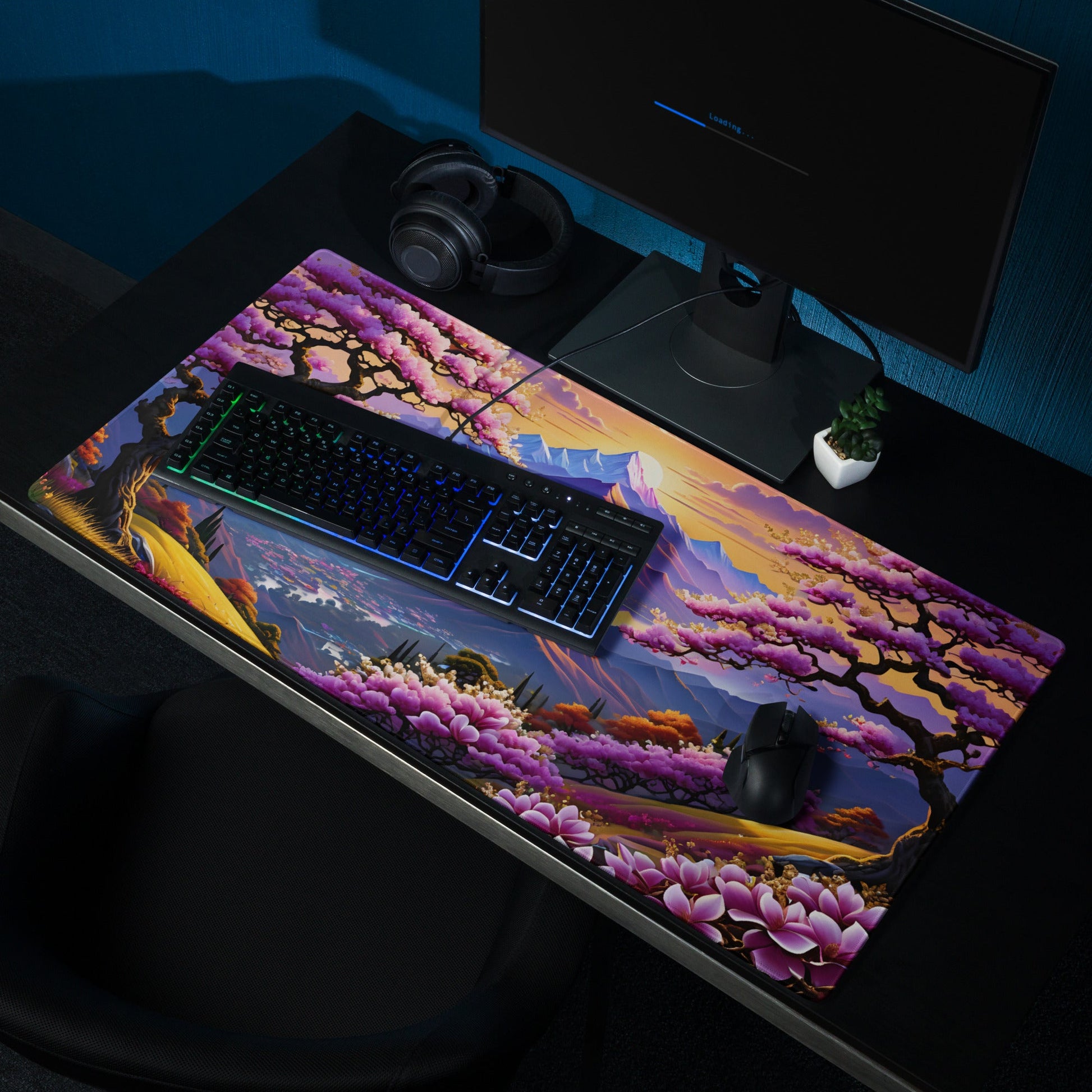 Pink Valley Gaming Mouse Pad - Mouse Pads - Discovery Co.