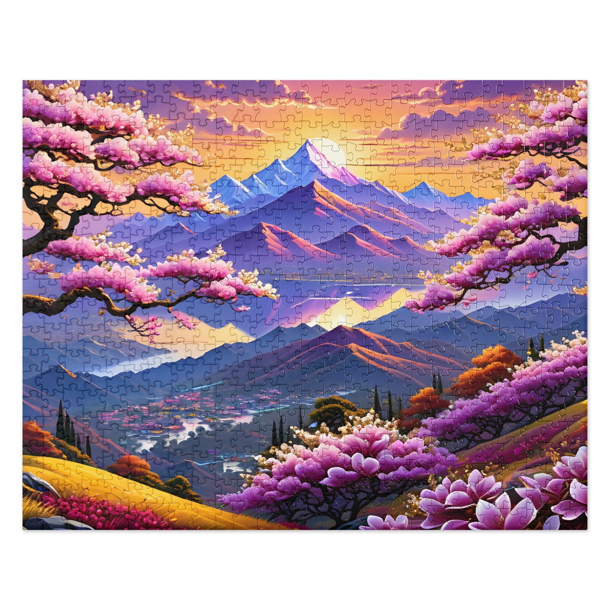 Pink Valley Jigsaw Puzzle - Puzzle - Discovery Co.